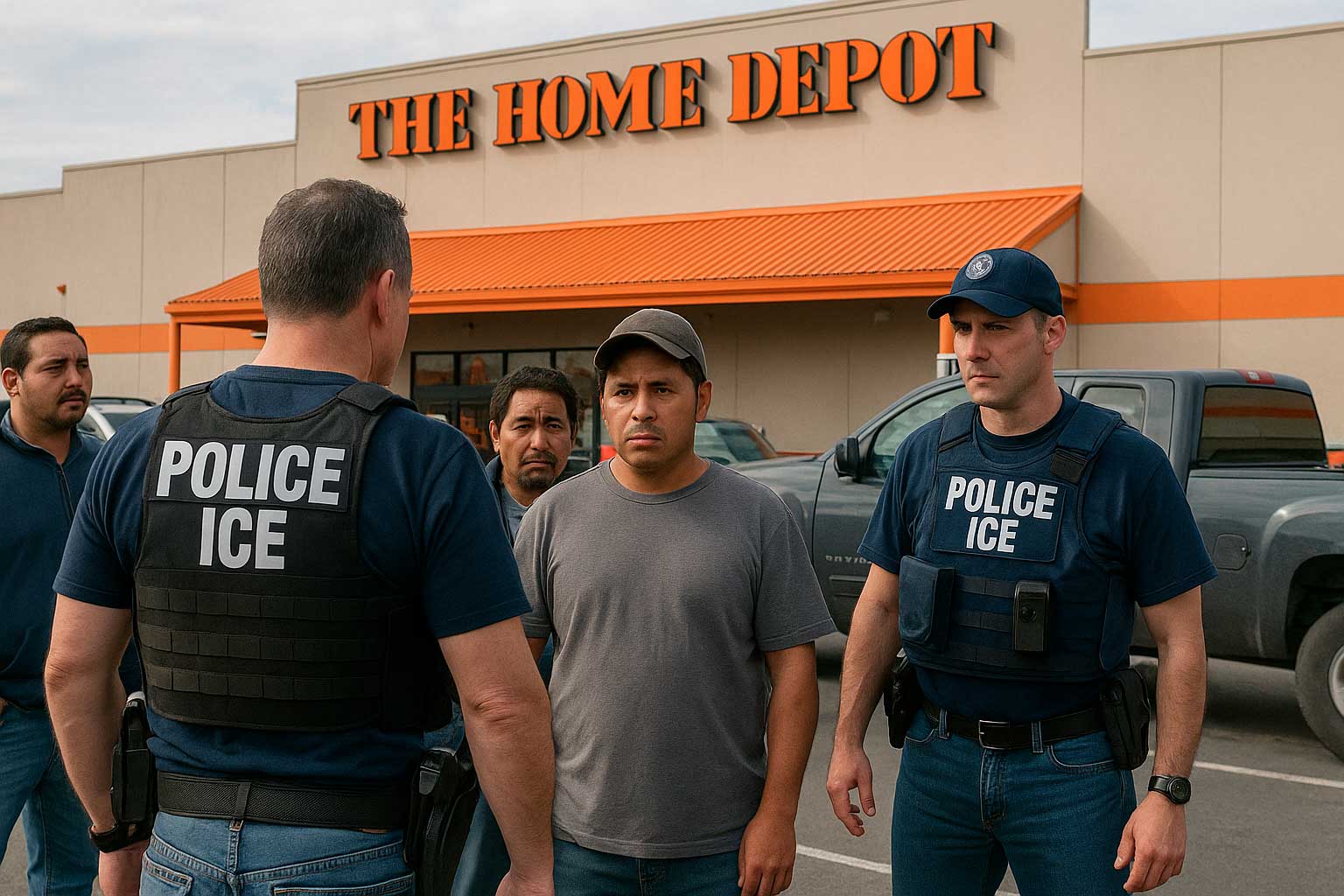 Home Depot, blanco de redadas migratorias bajo gobierno de Trump | Voces Imágenes